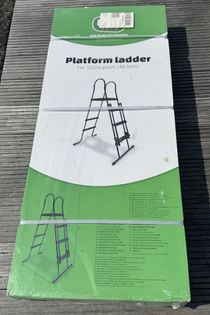 Exit Toys Zwembadladder 108-122 cm, Ophalen, Nieuw, Ladder