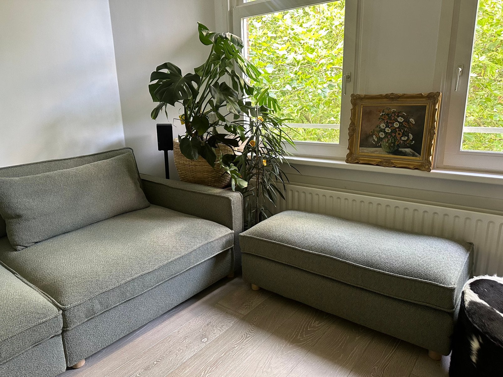 Bolia Malin Poef, Ophalen, Stof, Rechthoekig, 50 tot 75 cm