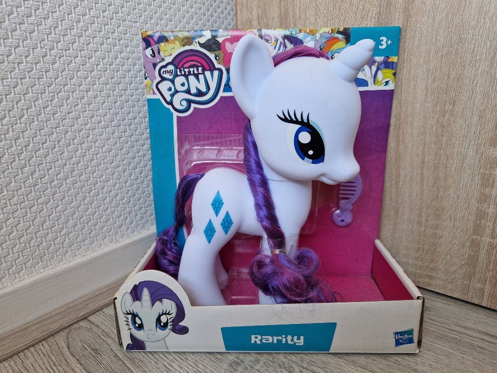 My Little Pony G4 Rarity Groot + kam, Ophalen of Verzenden, Nieuw