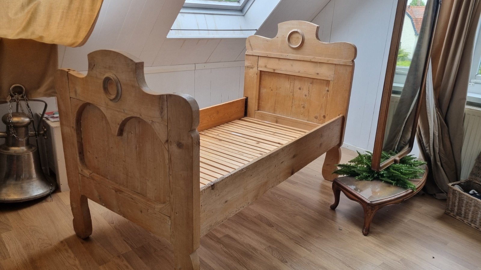 Frans antiek bed, Ophalen of Verzenden
