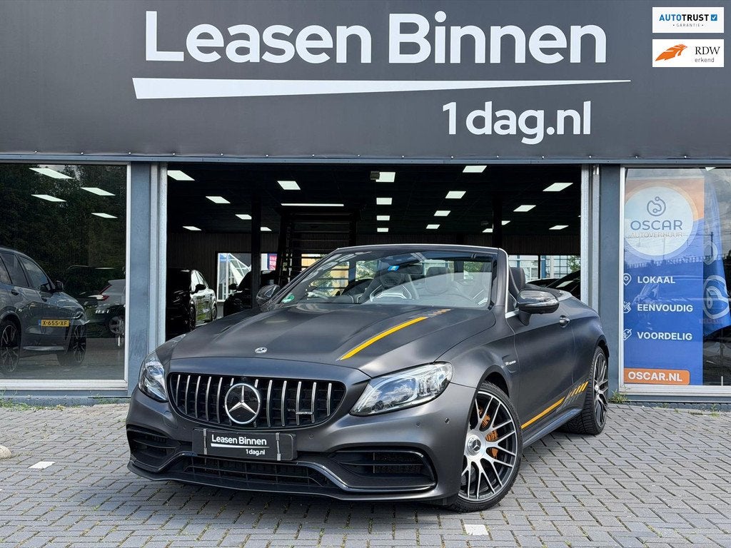 Mercedes-Benz C-klasse Cabrio AMG 63 S Final Edition, Automaat, Gebruikt, 510 pk, Cabriolet