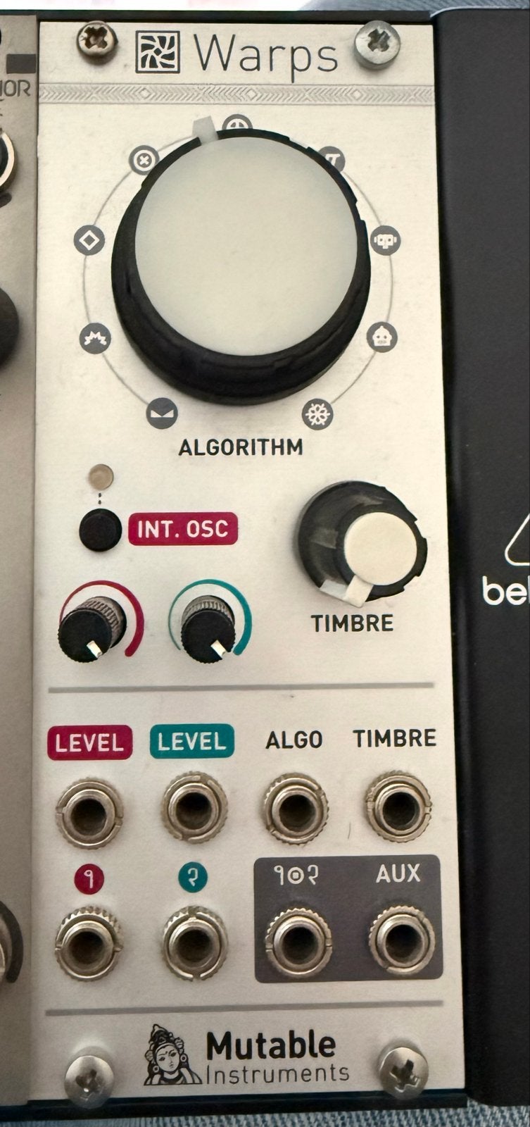 Mutable Instruments Warps - Eurorack Module, Ophalen of Verzenden, Zo goed als nieuw, Overige aantallen, Overige merken