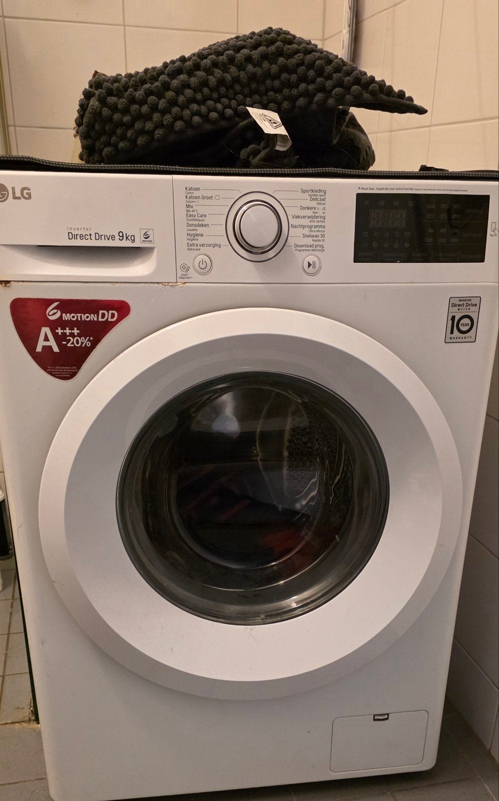 LG Direct Drive 9kg Wasmachine - Nog in prima staat, 8 tot 10 kg, Ophalen, Gebruikt