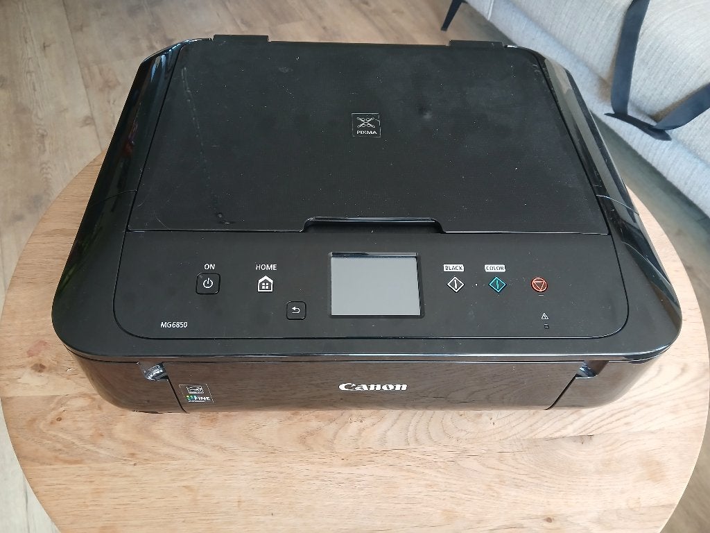 Canon PIXMA MG6850 WiFi All-in-One Printer + originele inkt, Kleur printen, Inkjetprinter, All-in-one, Draadloos