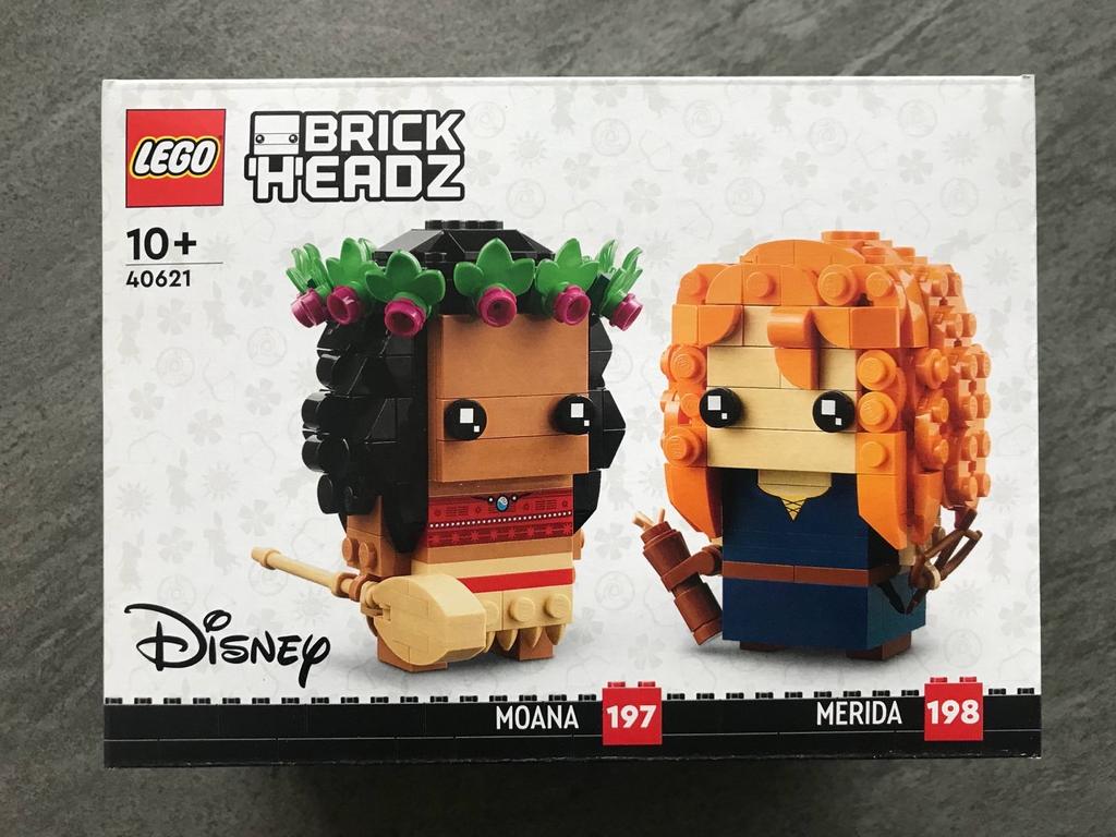 Lego Brickheadz 40621 Disney's Moana & Merida *SEALED*, Lego, Nieuw, Ophalen of Verzenden, Disney