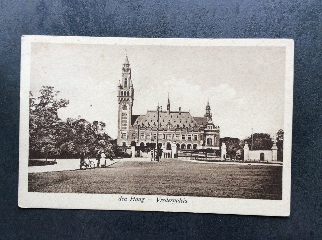 ‘s-Gravenhage, Vredespaleis, Ophalen of Verzenden, 1920 tot 1940, Gelopen, Zuid-Holland