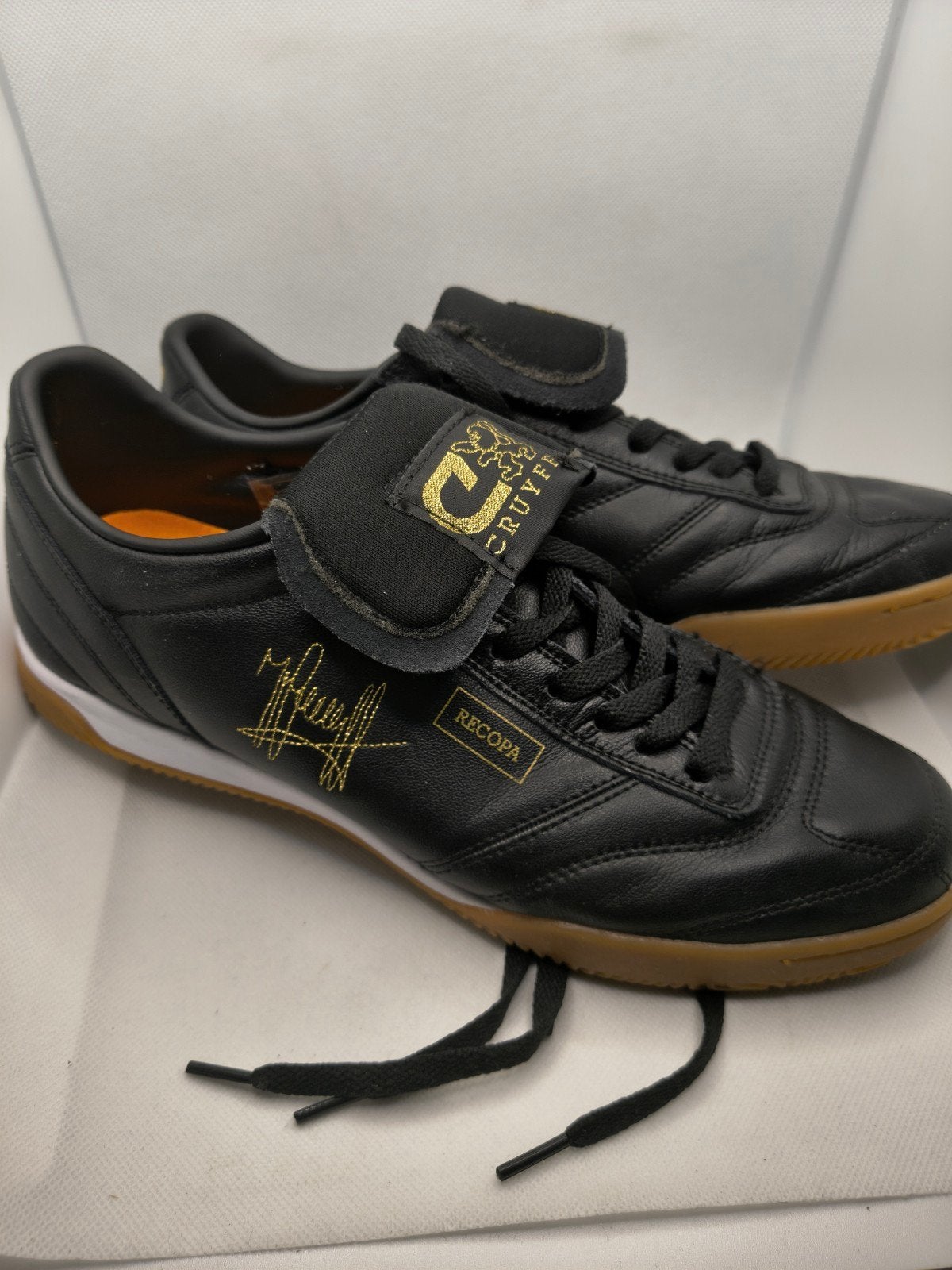 Mooie leren Cruyff zaalvoetbal schoenen maat 43, Maat XS of kleiner, Ophalen of Verzenden, Zo goed als nieuw