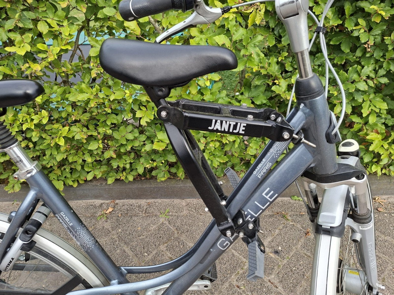 Jantje fiets zitje voorop, Ophalen, Gebruikt