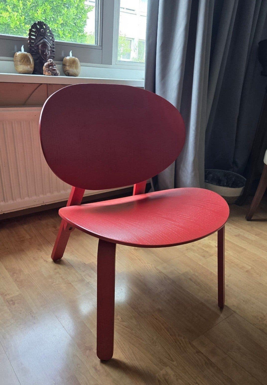 Ikea Fröset design fauteuil - als nieuw, Huis en Inrichting, Ophalen, Zo goed als nieuw, Modern, minimalistisch, Eén