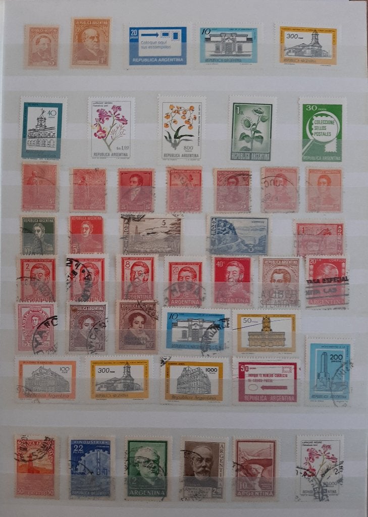 1 Kaart Oude Klassieke Postzegels Argentinië Nr. 3, Ophalen, Zuid-Amerika