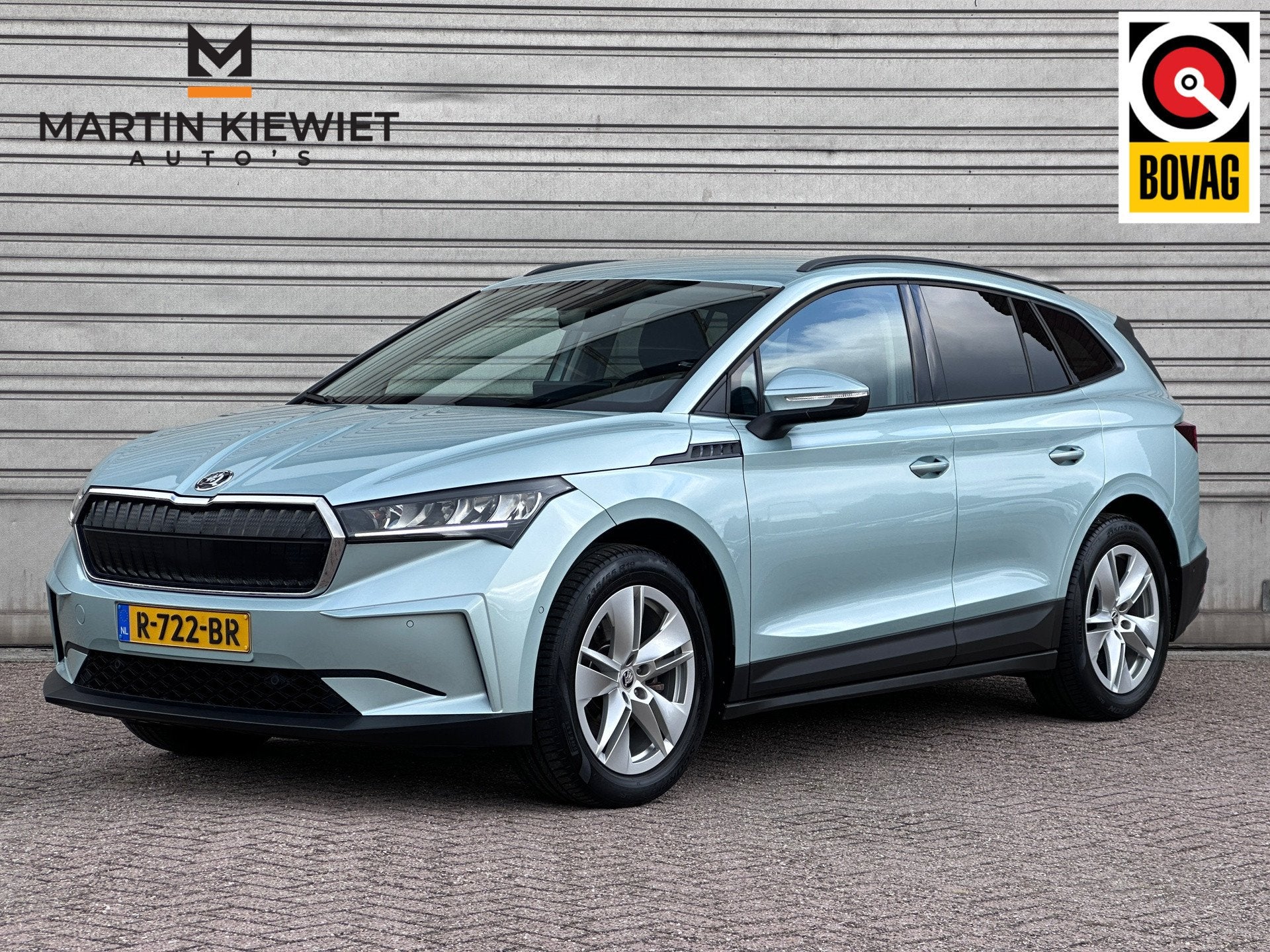 Skoda Enyaq iV 60|Stoelverwarming, Automaat, Achterwielaandrijving, Gebruikt, Zwart