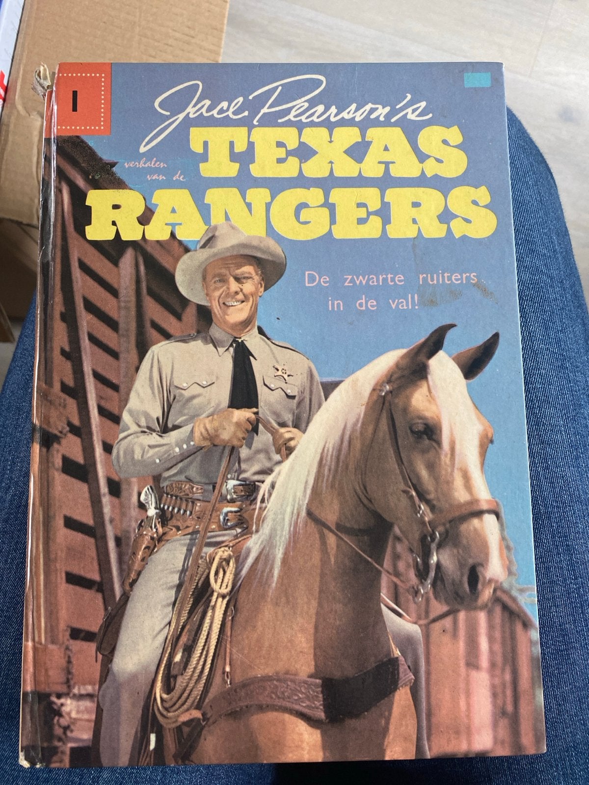 Jace Pearson's Texas Rangers - De Zwarte Ruiters in de Val (, Boeken, Ophalen of Verzenden, Gelezen