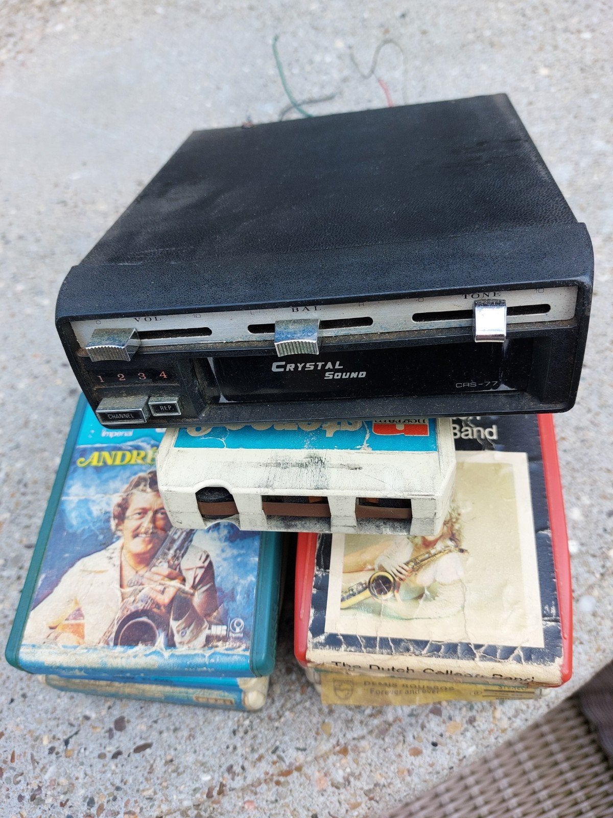 Eight track met 17 banden, Ophalen of Verzenden