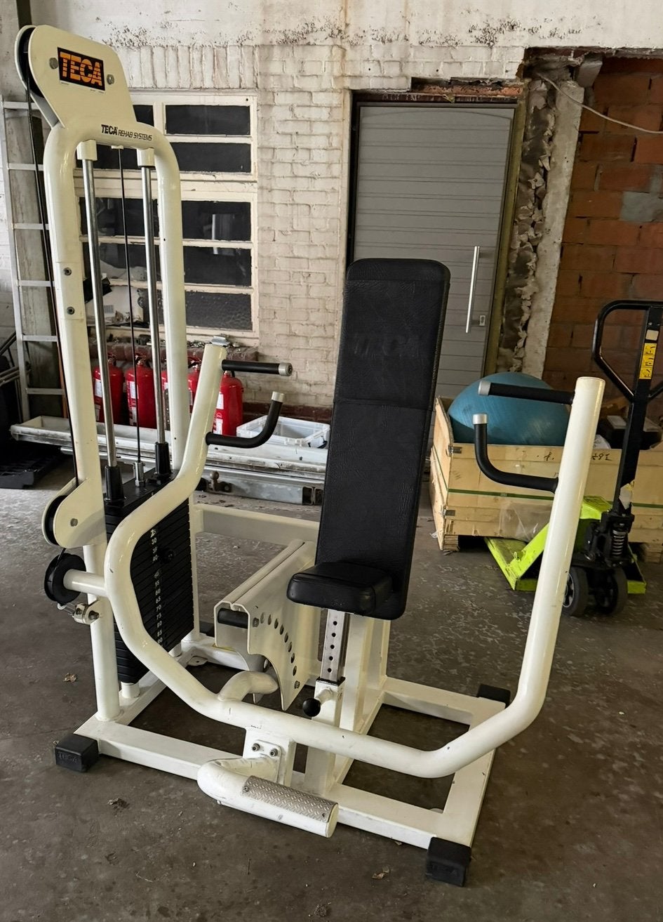 TECA Chest Press Krachtstation, Ophalen of Verzenden, Gebruikt, Borst, Overige typen
