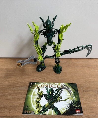 Gave Lego bionicle 8986, Vastus, Inclusief instructies, Bionicle, Lego, Ophalen of Verzenden