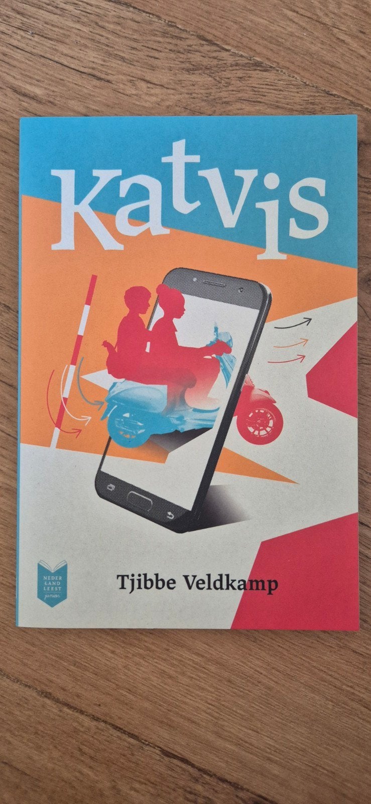 Katvis - Tjibbe Veldkamp (Zo goed als nieuw), Boeken, Ophalen, Zo goed als nieuw, Tjibbe Veldkamp, Fictie