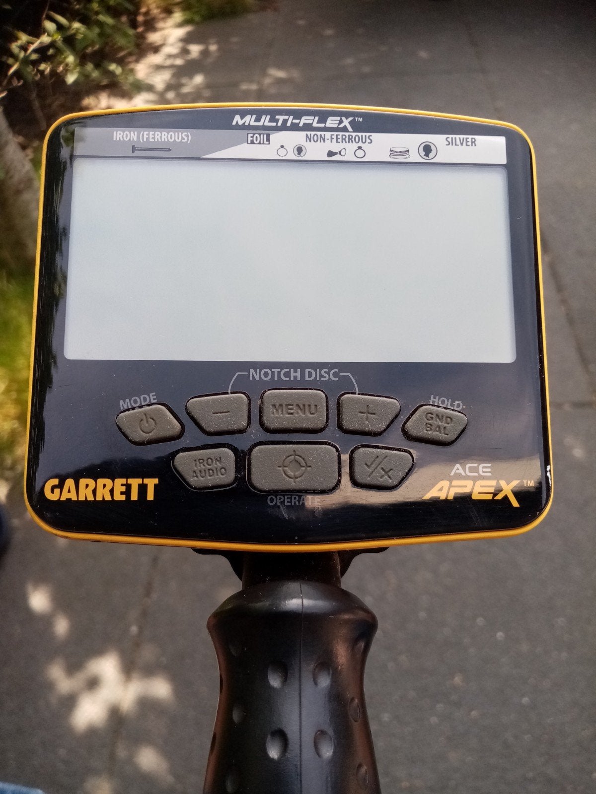 Garrett ACE  Metaaldetector met MS-3 Draadloze Hoofdtelef, Meer dan 30 cm, Ophalen of Verzenden, Zo goed als nieuw, Discriminatie metaaldetectie