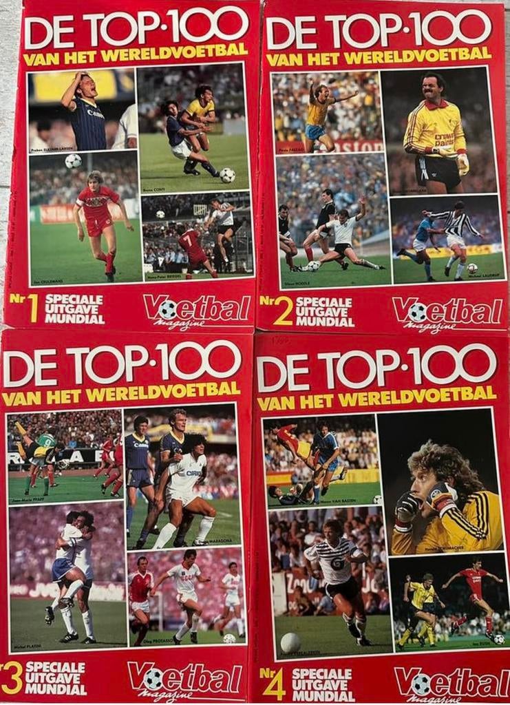 Voetbal Magazine WK 1986 Speciale uitgave De Top 100, Ophalen of Verzenden, Gelezen, Sport en Vrije tijd