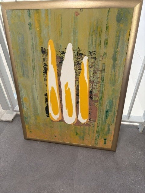 kunst Harry Kwant, Antiek en Kunst, Kunst | Schilderijen | Modern, Abstract, Ophalen of Verzenden, Gelimiteerde oplage, Gemengde techniek