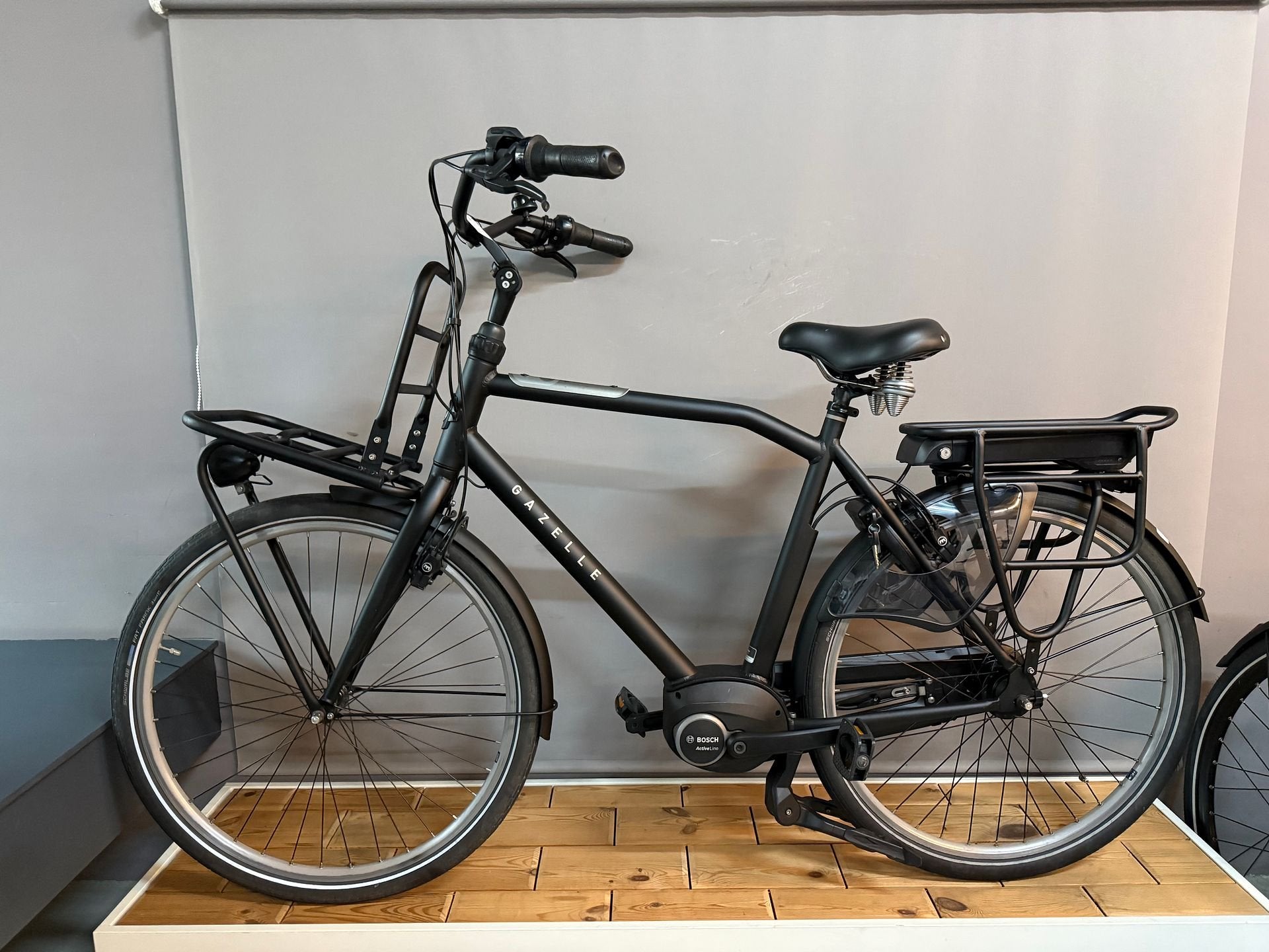 Elektrische Transporter fiets GAZELLE HEAVY DUTY BOSCH, -, -, Zo goed als nieuw, -