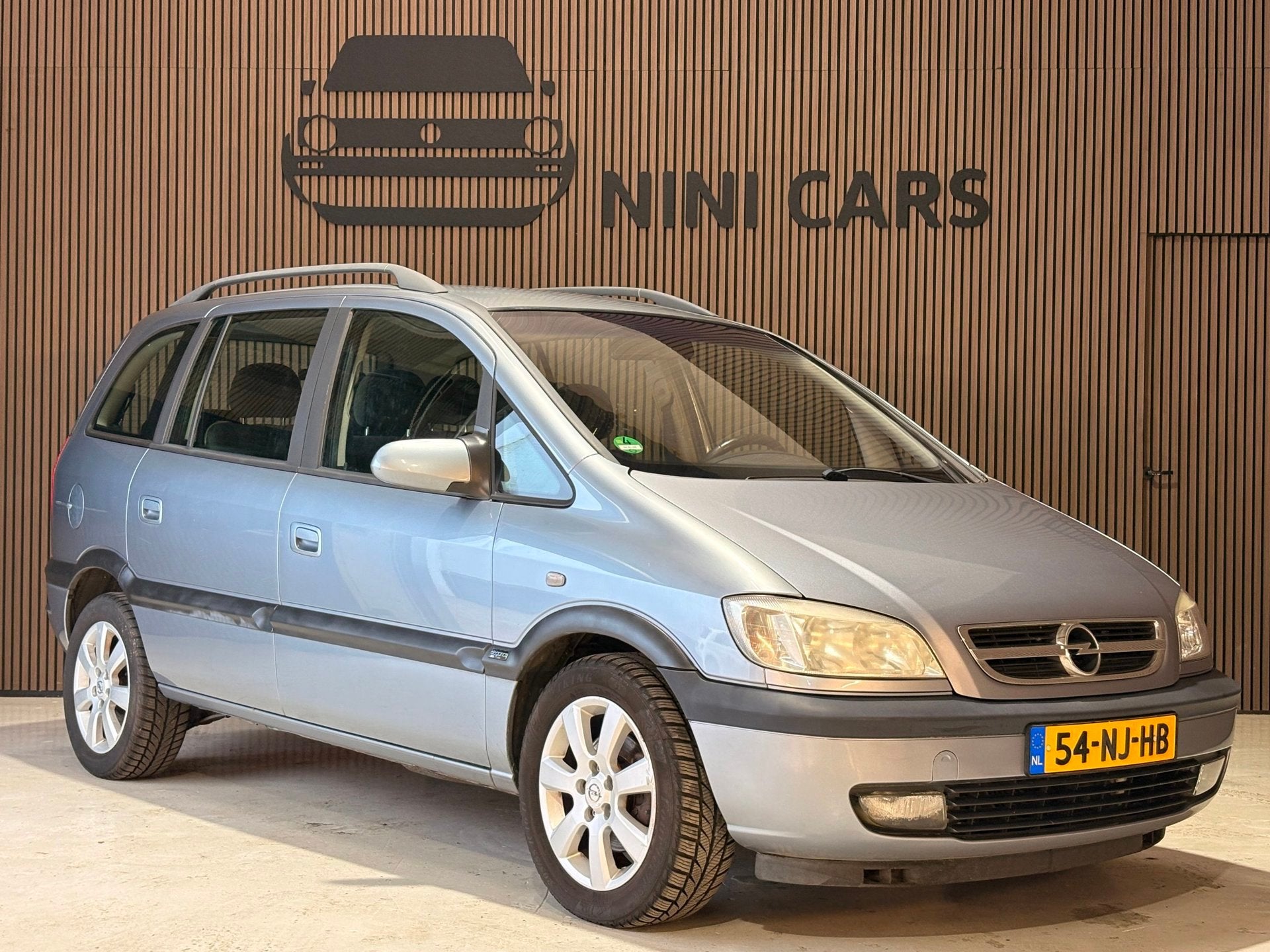 Opel Zafira automaat 7 persoons, Auto's, Elektrische ramen, Gebruikt, Zwart, 4 cilinders