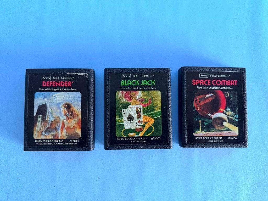 3x Atari Games (Atari 2600), Gebruikt, 1 speler, Ophalen of Verzenden, Atari 2600