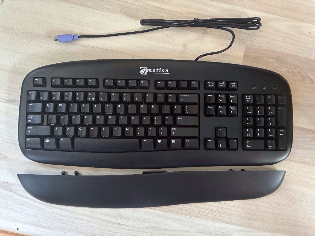 Q Motion Toetsenbord / Zwart, Computers en Software, Toetsenborden, Ophalen of Verzenden, Gebruikt