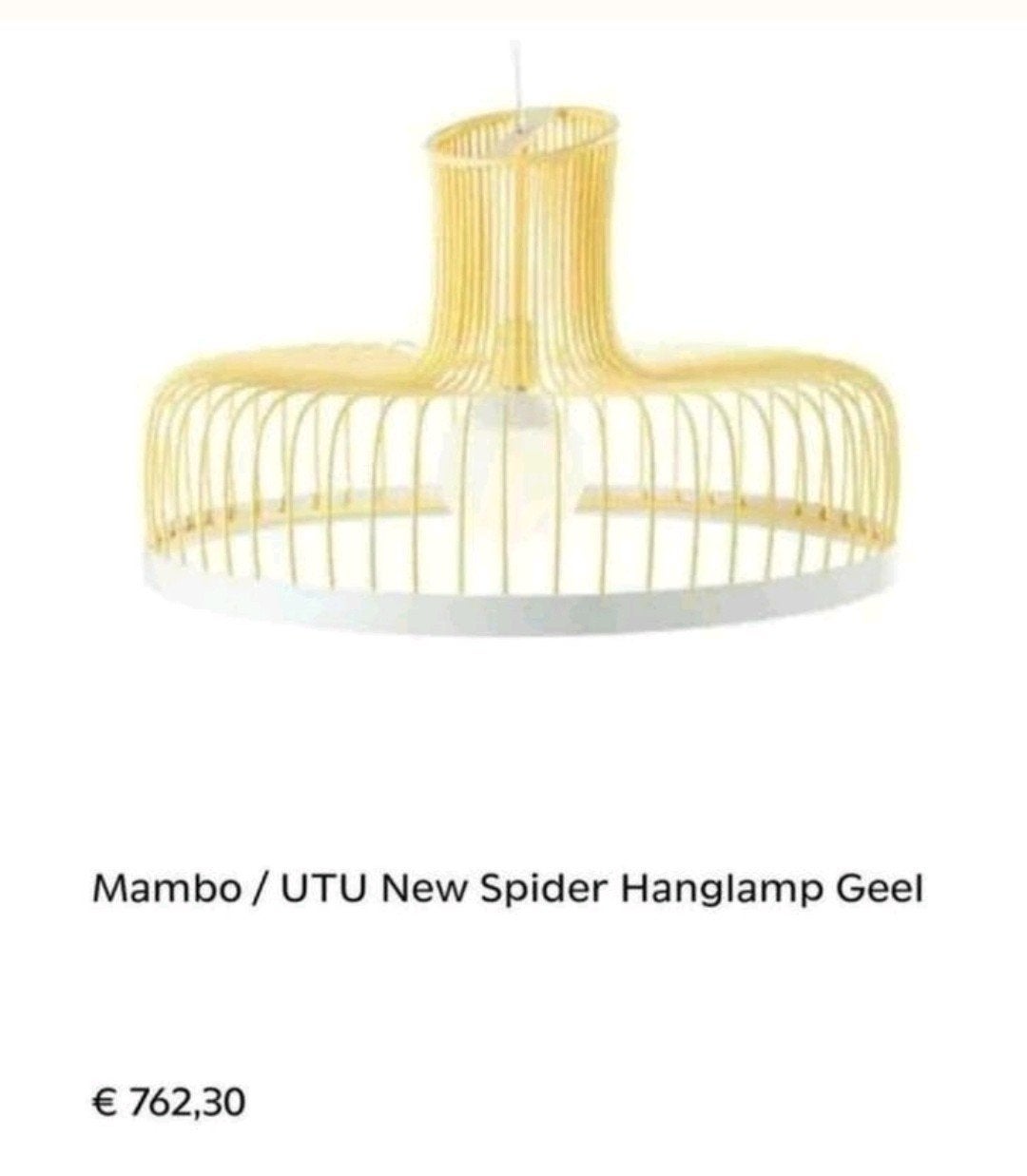 Mambo Unlimited Metalen Plafondlamp, Ophalen of Verzenden