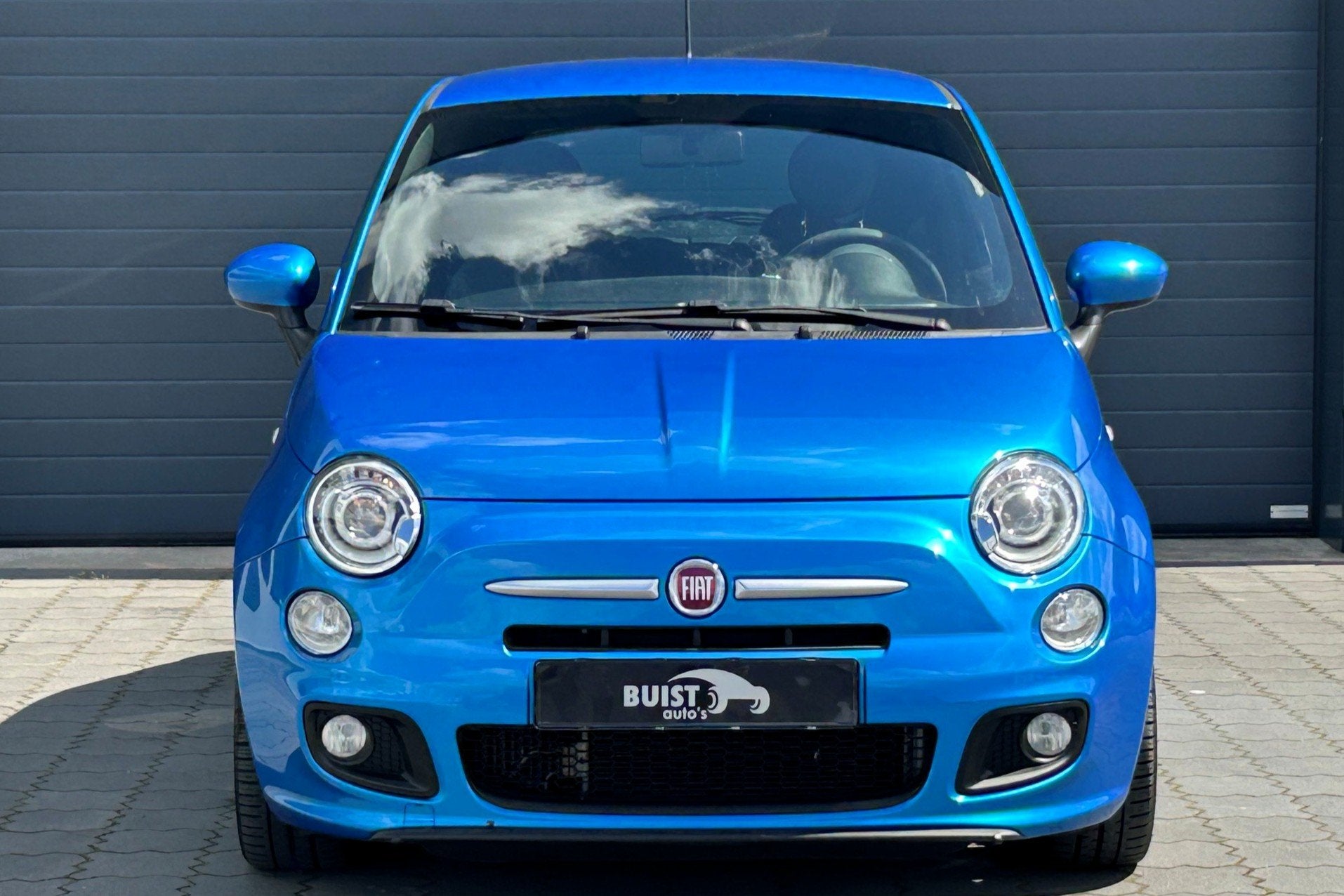 Fiat 500 0.9 TwinAir Turbo 500S XENON CLIMA INTERSCOPE, Auto's, Fiat, Voorwielaandrijving, Gebruikt, Met garantie (alle), Leder en Stof