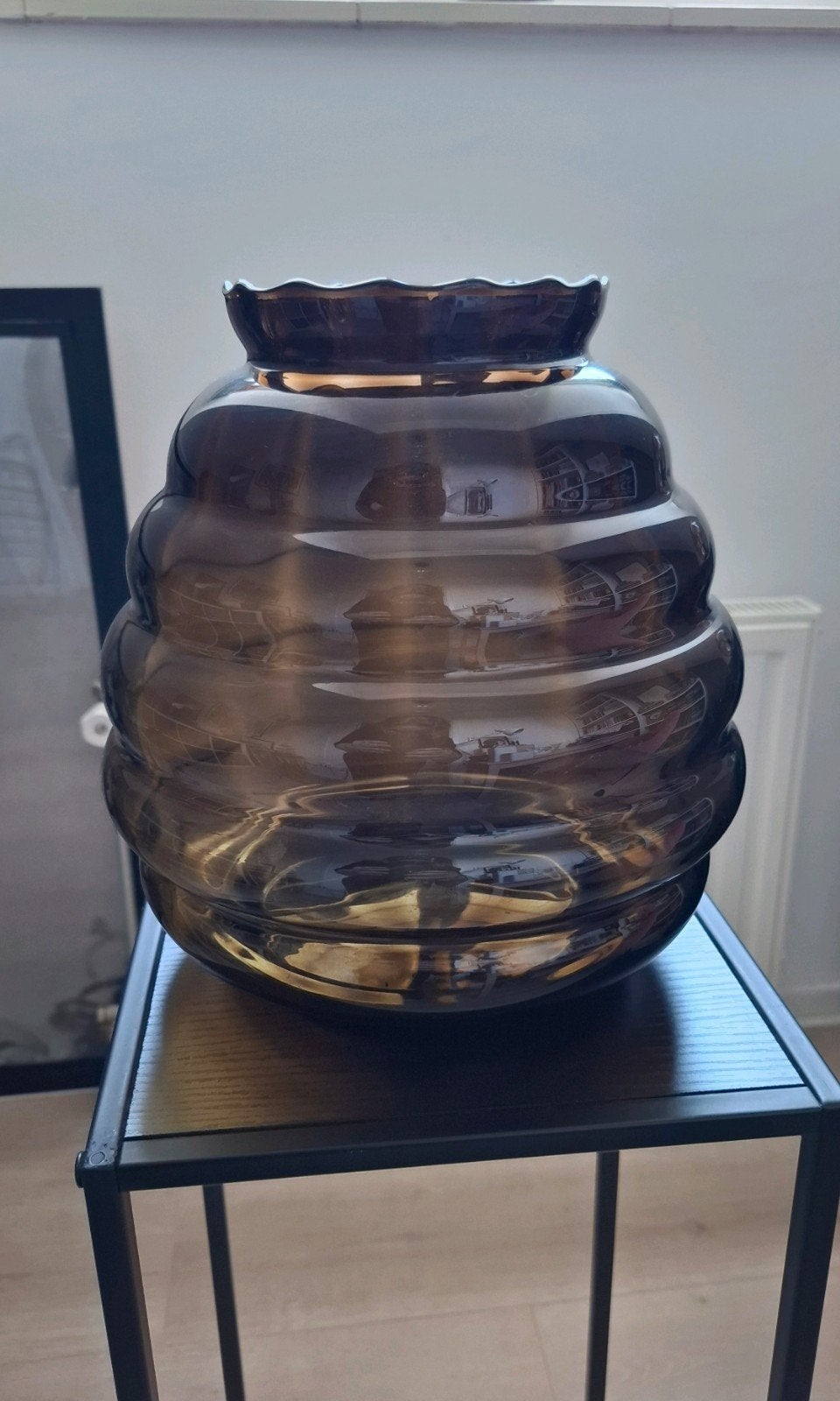 Antieke Vaas Edmond Paul Design Glasblazerij - jaren 30, Ophalen