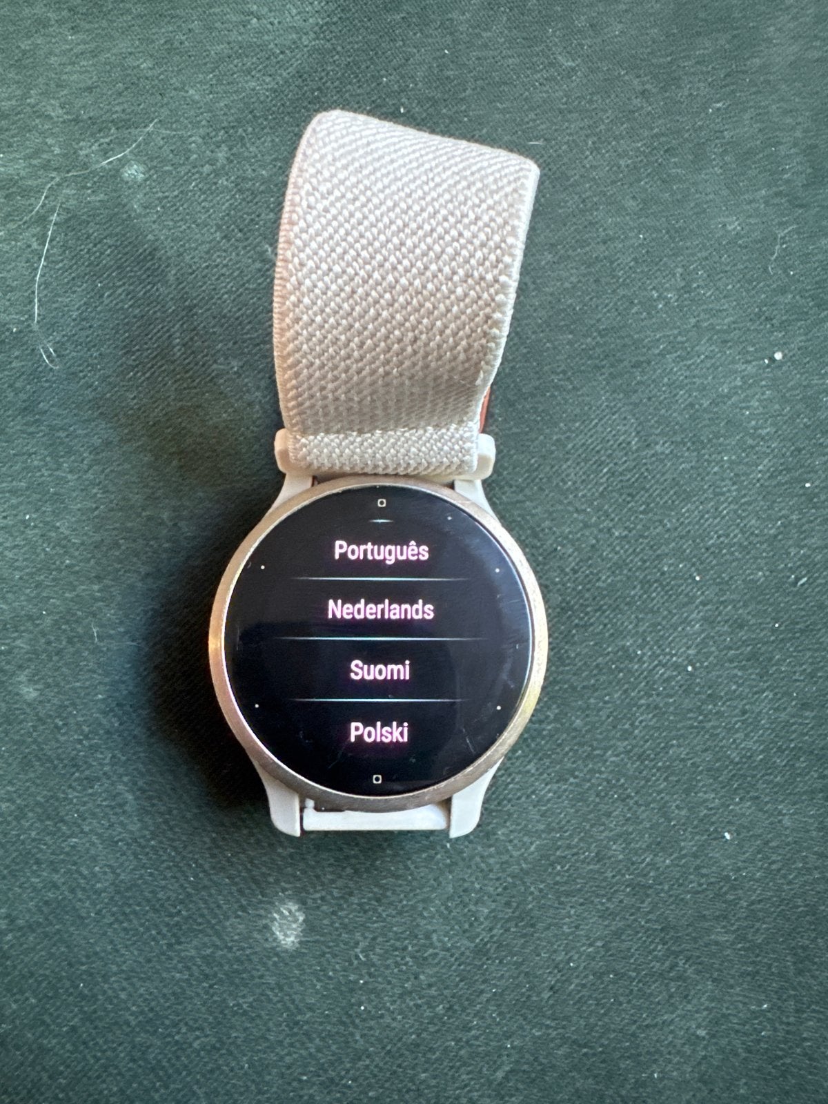 Garmin Venu 2S Music GPS Smartwatch met extra bandjes, Sieraden, Tassen en Uiterlijk, Smartwatches, Afstand, Ophalen of Verzenden