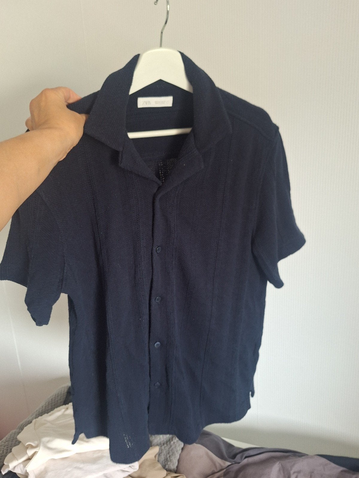 zara blouse, Zara, Blauw, Ophalen of Verzenden, Gedragen