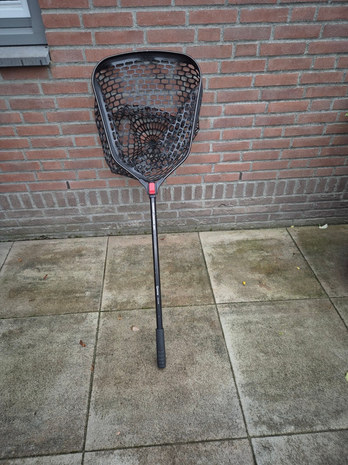 Rubber schepnet in nieuwstaat - Ideaal voor vissen, Ophalen of Verzenden, Zo goed als nieuw, Net of Fuik
