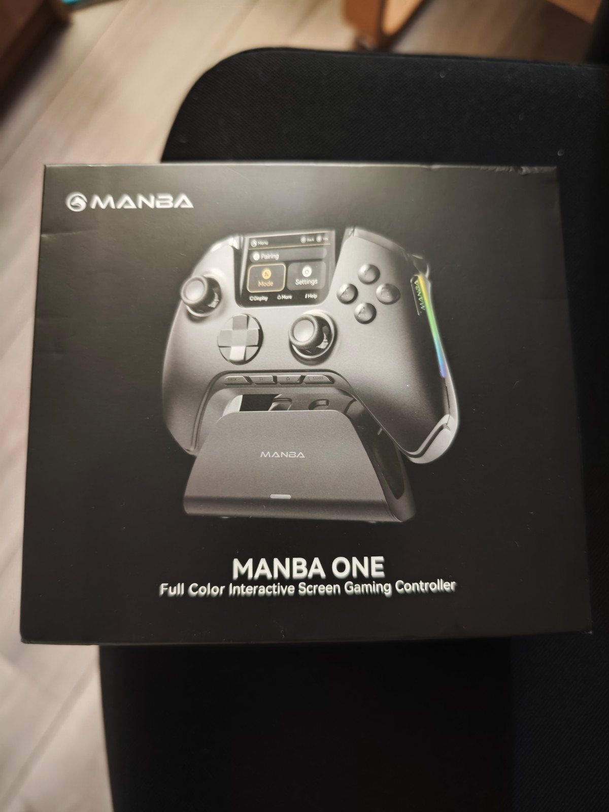 Manba One Controller - Full Color Interactief Scherm, Spelcomputers en Games, RGB verlichting, Zo goed als nieuw, PC, Overige typen