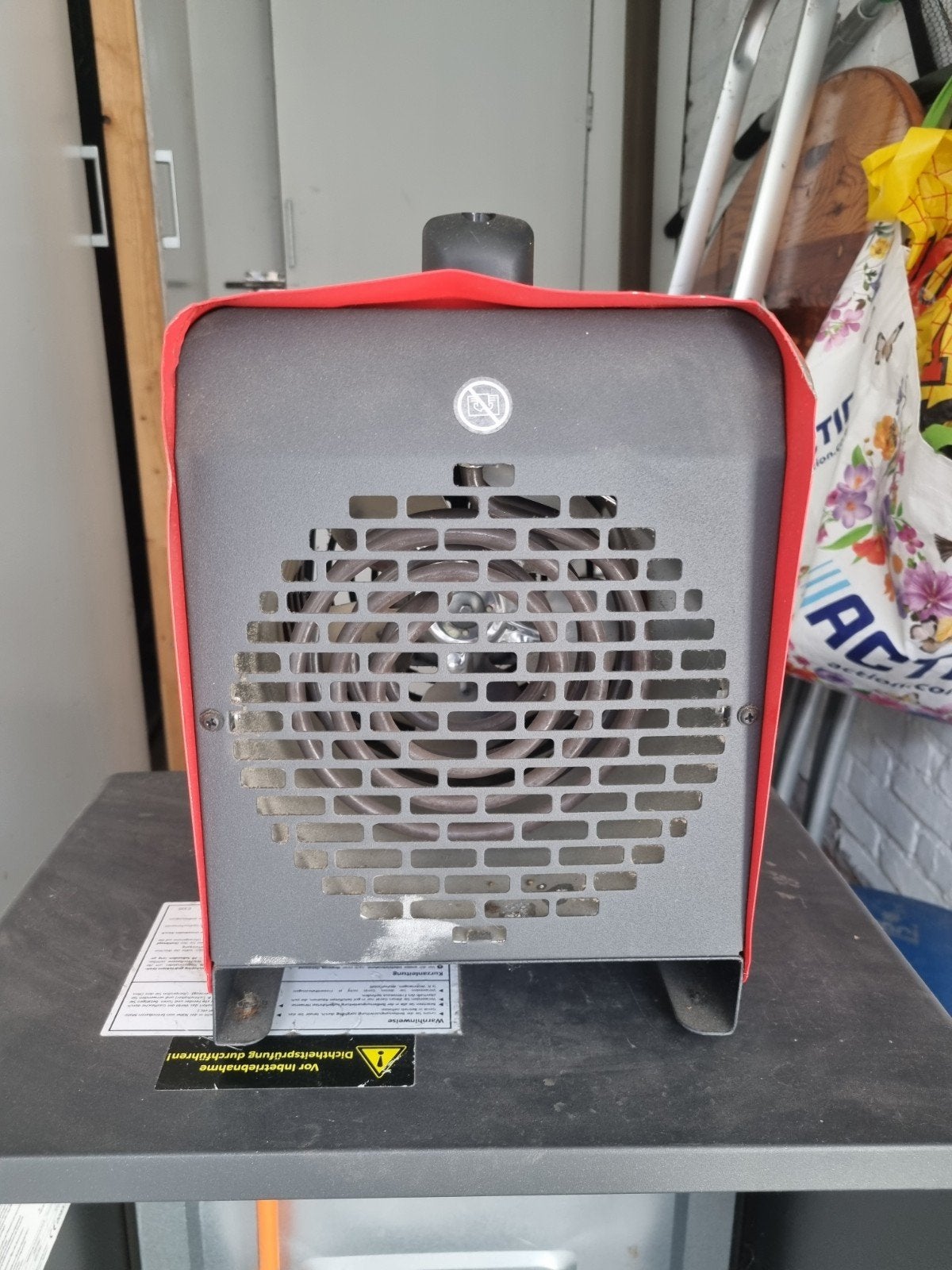 Kelfort 2 kW elektrische kachel/ventilator, Ophalen of Verzenden, Gebruikt, Overige