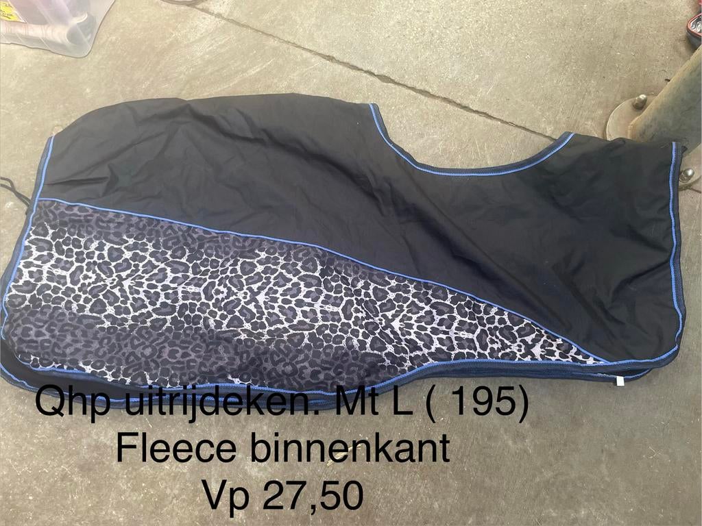 Qhp uitrijdeken met leopard print, Ophalen of Verzenden, Zo goed als nieuw