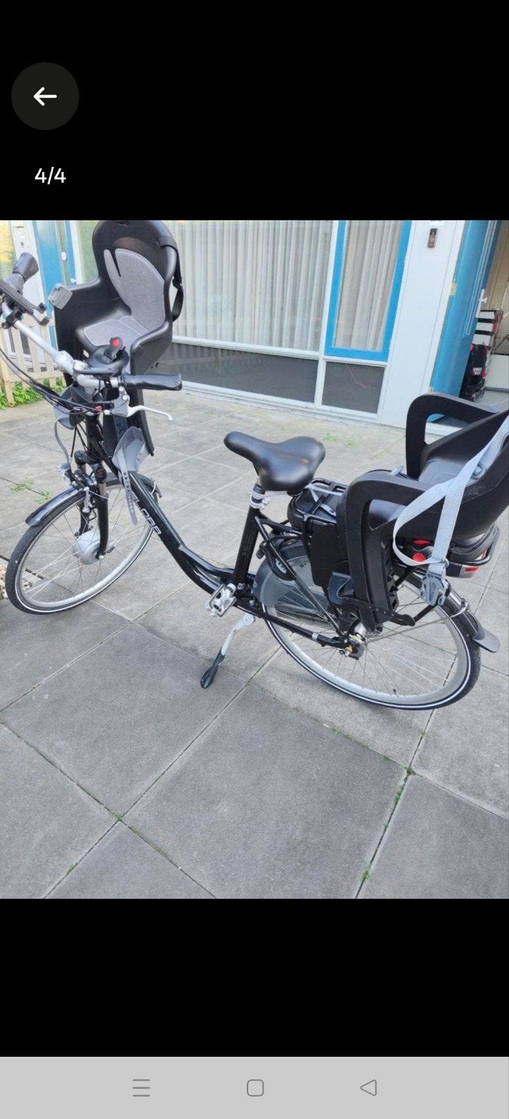 Smart Velora E-bike met kinderzitjes, weinig gebruikt, Fietsen en Brommers, Ophalen of Verzenden, Gebruikt, Overige merken