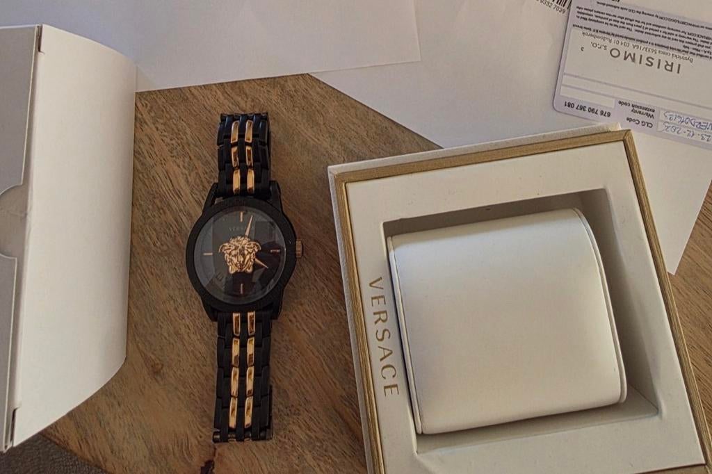 Versace VERD01623 Palazzo Empire 43mm 5ATM, Ophalen of Verzenden, Nieuw, Jongen of Meisje