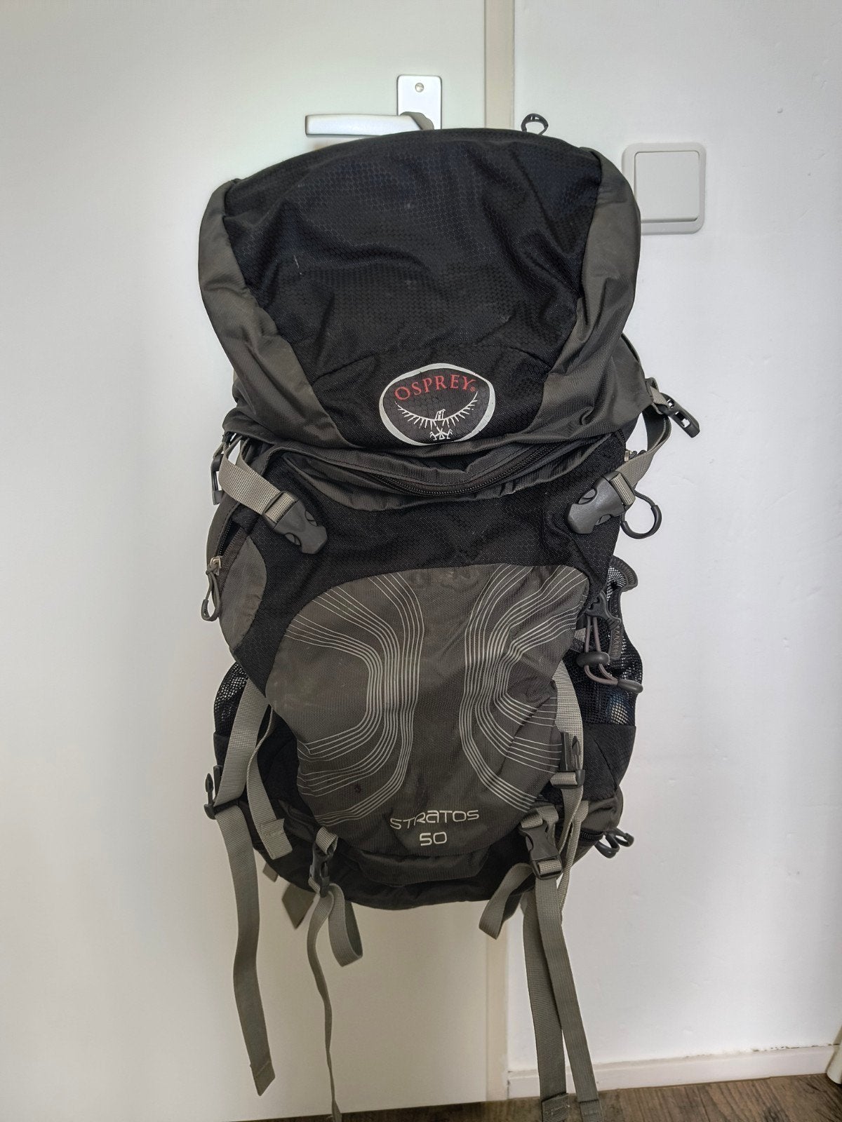 Osprey Stratos 50L Backpack gebruikt, Ophalen of Verzenden, Gebruikt, Rugzak