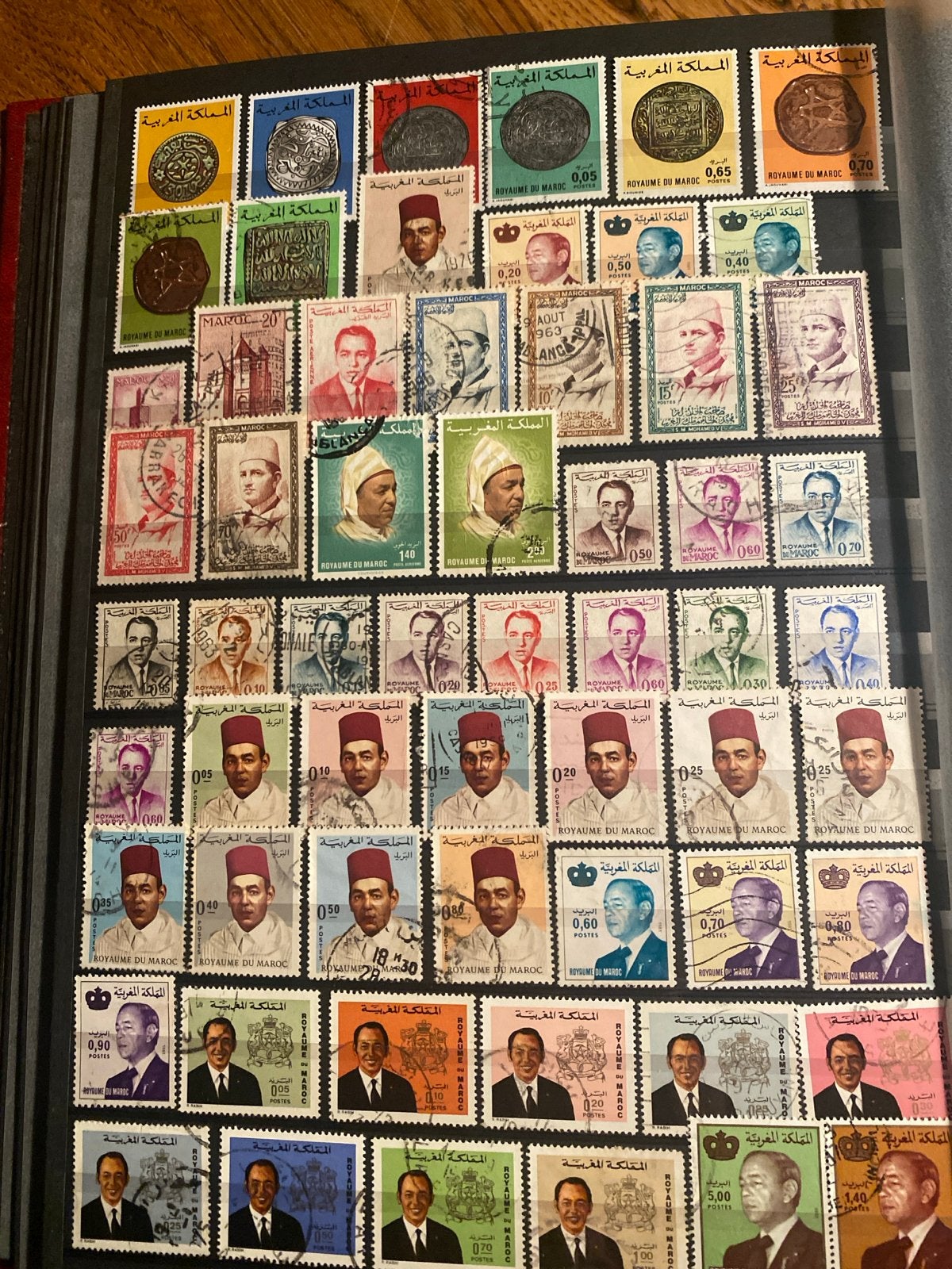 Verzameling Marokkaanse postzegels - Diverse uitgaven, Ophalen of Verzenden, Overige landen, Gestempeld