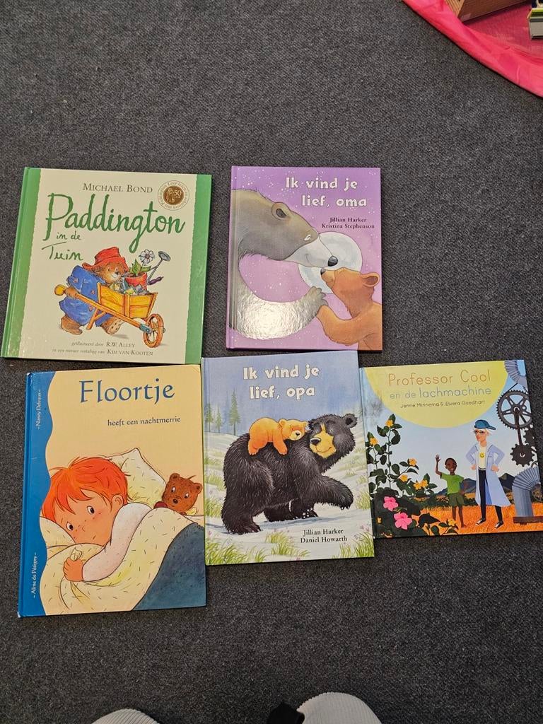 Kinderboeken set van 5 stuks, Ophalen of Verzenden