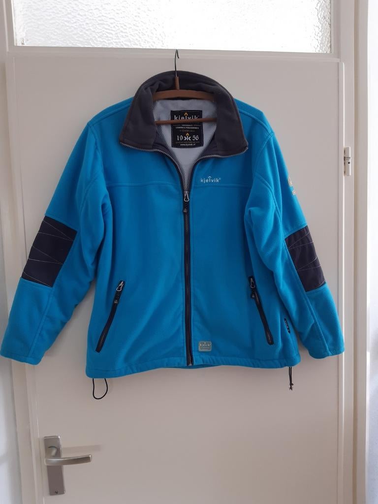 Fleece Vest Kjelvik Maat 46, Blauw, Maat 46/48 (XL) of groter, Ophalen of Verzenden, Zo goed als nieuw