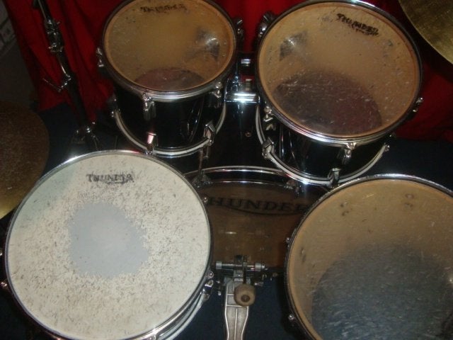 Gebruikt: Thunder drumstel compleet 6-delig, Ophalen, THUNDER, Mteurope@outlook.com, Trommel