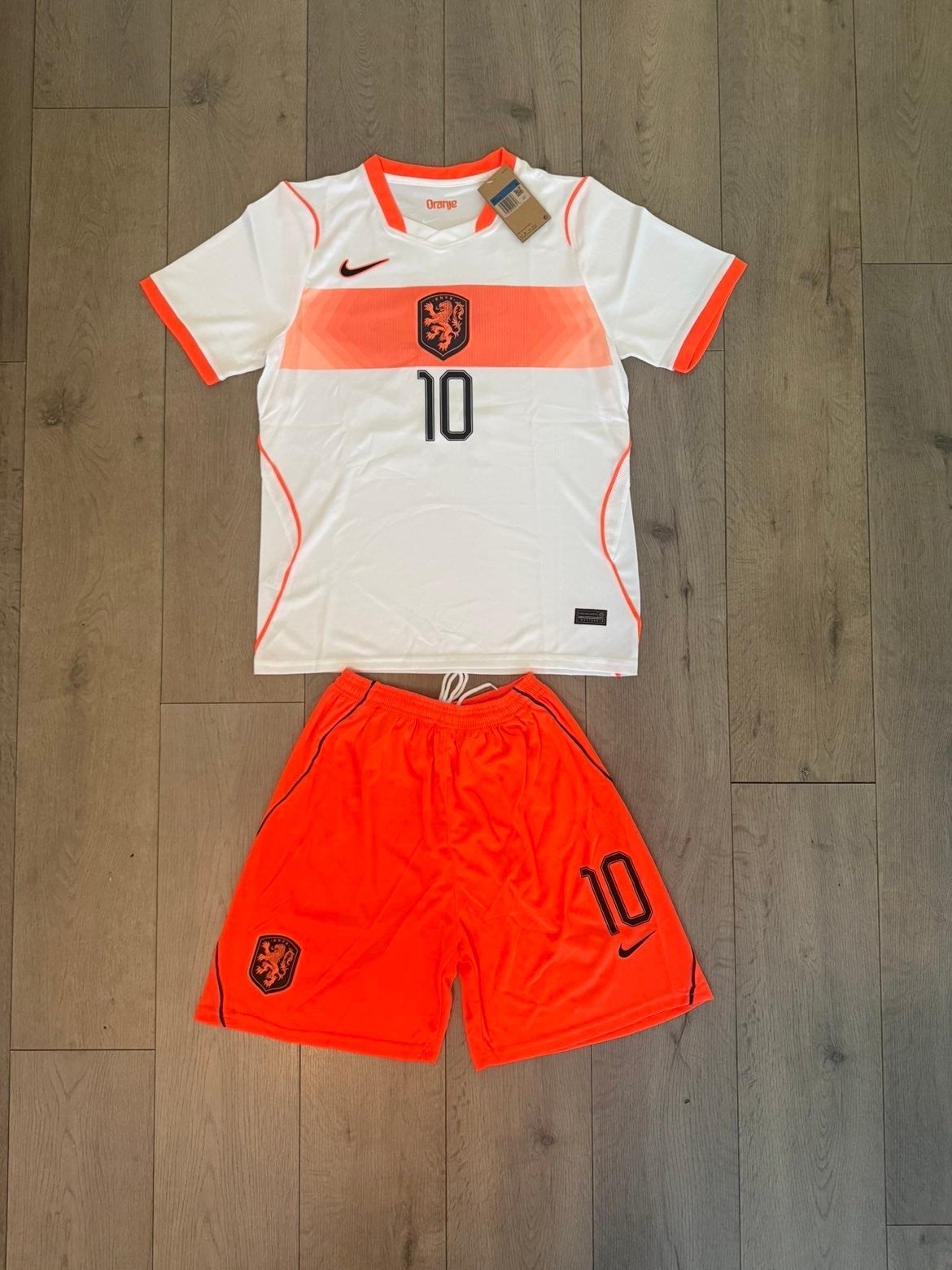 Oranje Nike Thuistenue Nederland Memphis Depay Maat M, Maat M, Ophalen of Verzenden, Nieuw, Set