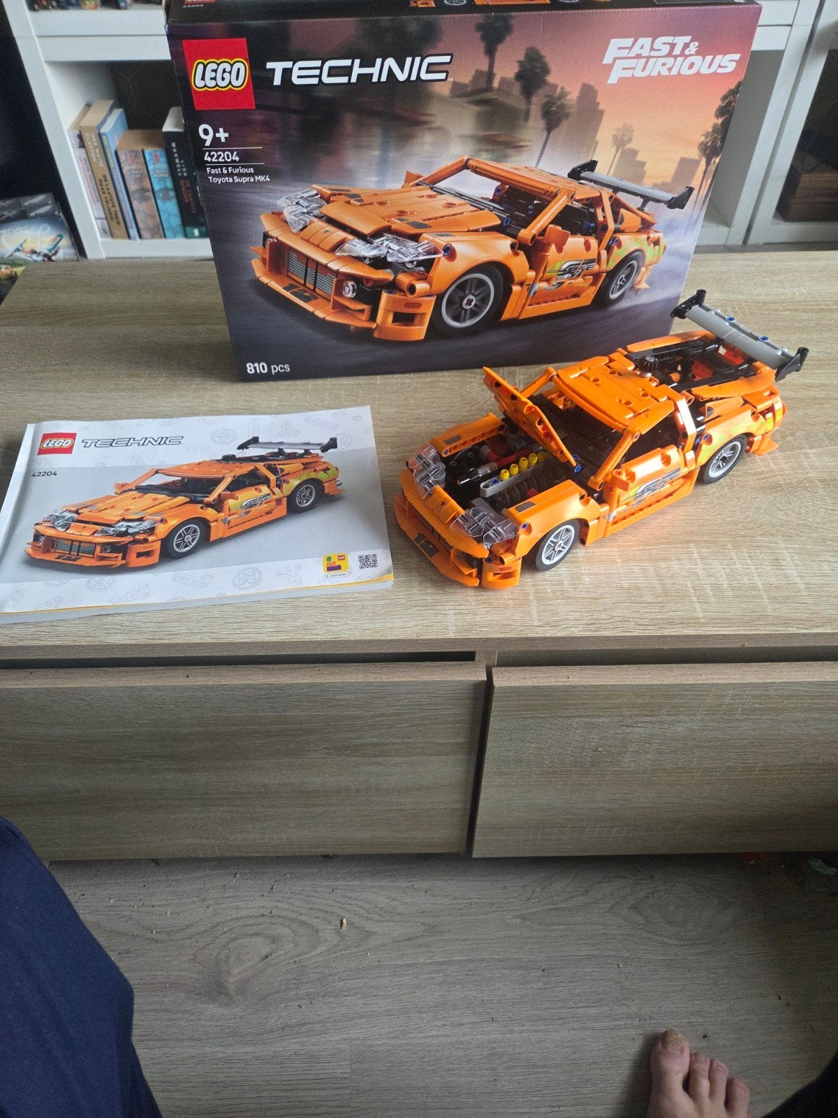 Lego Technic Fast & Furious Toyota Supra MK4, Ophalen