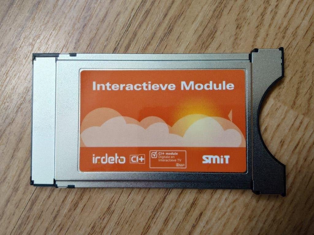 Irdeto Interactieve Module CI+, Ophalen of Verzenden, Zo goed als nieuw, Decoder