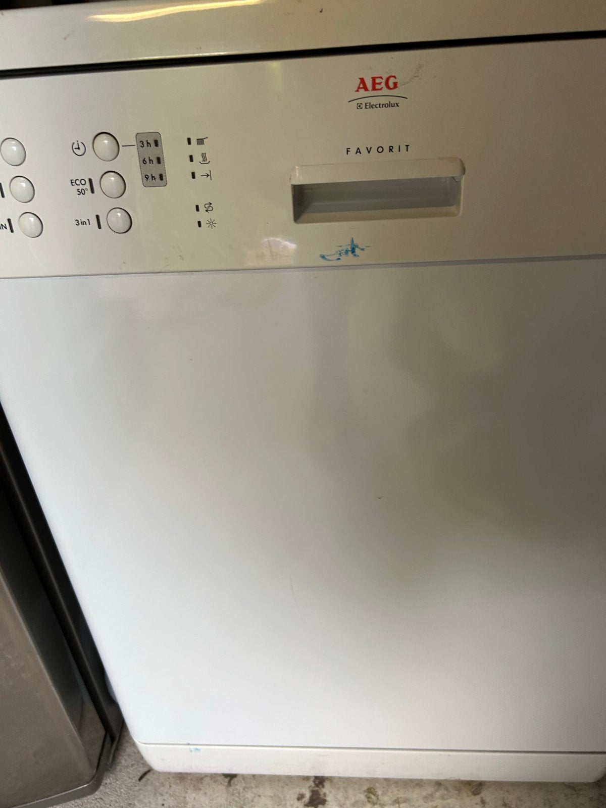 AEG Electrolux Favorit vaatwasser - Gebruikt, Witgoed en Apparatuur, Vaatwasmachines, Ophalen, Gebruikt, 60 cm of meer, Eco programma
