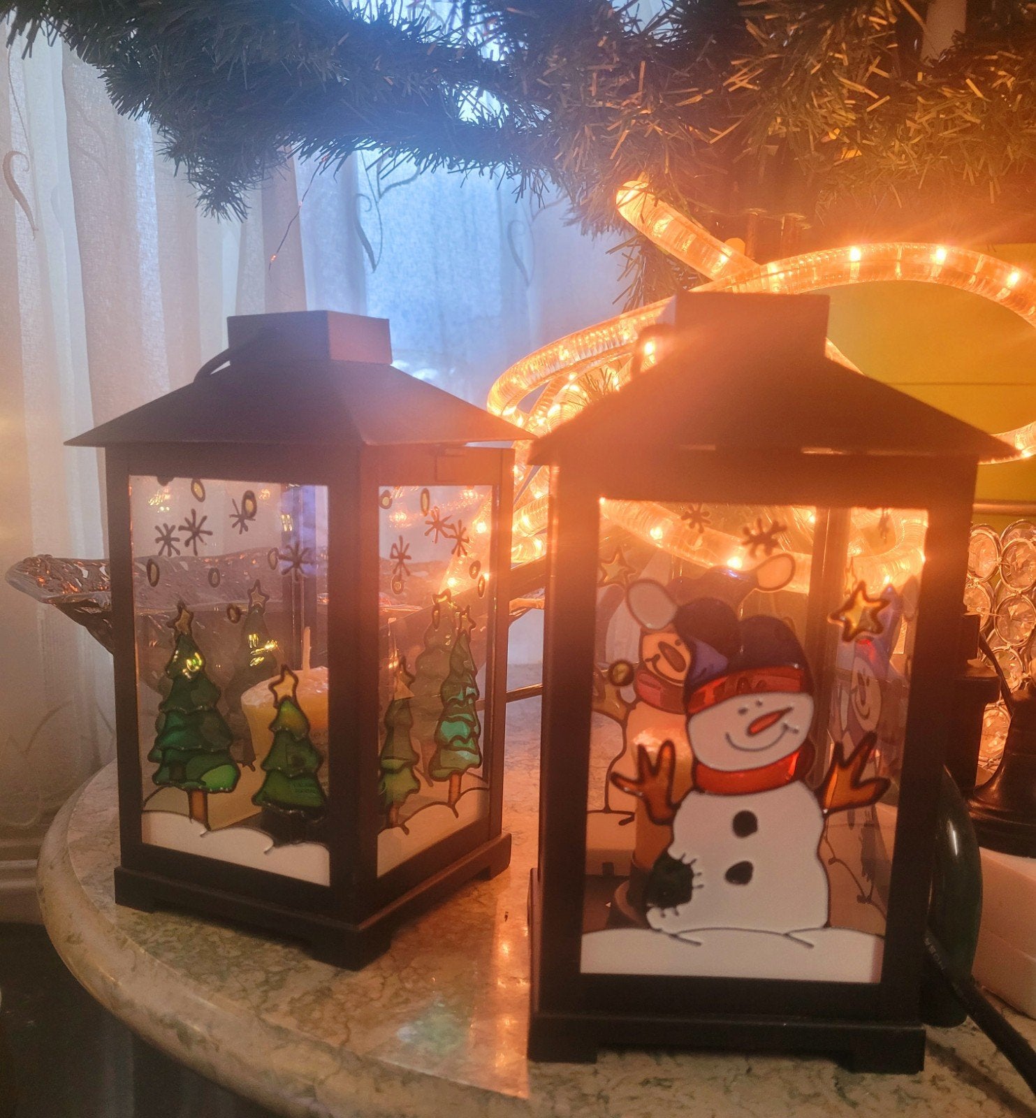 kerst kaarsen metaal houders met kaarsen, Ophalen of Verzenden, Nieuw