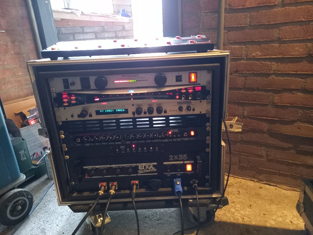 19 inch Gitaar rack system | Engl & Rocktron (Ook los!), Ophalen of Verzenden, Gebruikt, Gitaar, 50 tot 100 watt