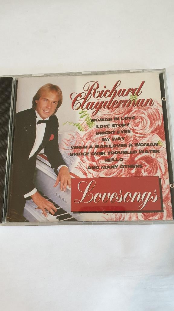 2414 richard clayderman - love songs, Verzenden, Zo goed als nieuw